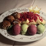 トラットリア タンタボッカ - デザートプレート