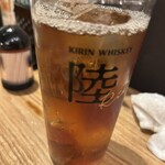 焼肉いたみ - 黒ウーロンハイ