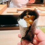 すし 良月 - 追加)かんぴょう手巻き