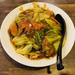 スタミナラーメン神保 - 料理写真:「スタミナラーメン 冷やし 並盛り」1,100円税込み♫