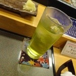 梅乃寿司 - 緑茶ハイ