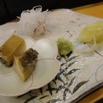 梅乃寿司 - 蒸しアワビ