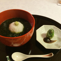 たか田八祥 - 名物「生海苔のお茶漬け」
