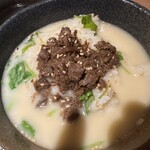 万両 - 牛しぐれ茶漬け