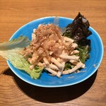 和食・酒 えん 横浜ジョイナス店 - カリカリじゃこの明太大根サラダ  (税込780円)