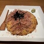 和食・酒 えん - 山芋のお好み焼き　(税込950円)
