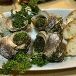 大貫 - さざえのガーリック焼き