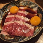 めしや 浮世ばなれ - 和牛イチボユッケ