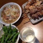 やきとり家　すみれ - 枝豆などなど。