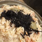 とく山 - 蟹飯②