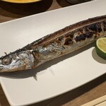 とく山 - 焼き秋刀魚