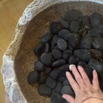 足湯カフェ ふとほと - 手湯鉢もあるよ