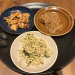 鉄板中華 青山シャンウェイ - 前菜３種盛り合わせ