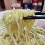 かいざん - かいざんラーメン 麺