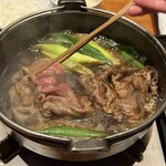 すき焼きと牛まぶし ももしき - 