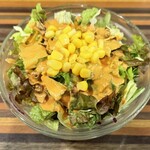 ヤミツキカリー - ヤミツキフレッシュグリーンサラダ