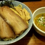 灯花　特製淡麗塩つけ麺（大盛）