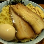 塩つけ麺 灯花 - 灯花　特製淡麗塩つけ麺（大盛）