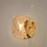 レストラン リューズ - 紅茶のパンナコッタとレモンのシャーベット