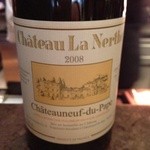 レストラン リューズ - シャトーヌフ・デュ・パフ シャトー・ラ・ネルト 2008