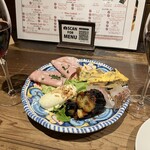 nico 赤羽店 - 前菜盛り合わせ