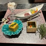 喜扇亭 吉祥寺店 - 美しい前菜盛り合わせ　今半さんのコンビーフは絶品