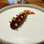 レストラン ウオゼン - ボタン海老ブイヤベースジュレ