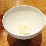 レストラン ウオゼン - 和梨ソルベ