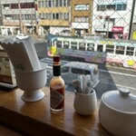 ミラノ亭 - 備品と土電