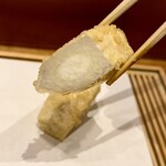 天婦羅 みやしろ - 海老芋