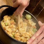 天婦羅 みやしろ - トマトの炊き込みご飯