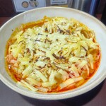 鶏paitan 心麦 - 炙りチーズカレーラーメン