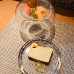 ルフージュ - バスクチーズケーキにはキウイソースも