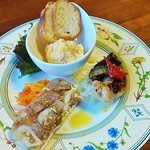 昭和町　おうちカフェ　きっちん - 前菜盛合わせ♪（ランチ1,300円）