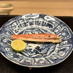 緒方 - 間人ガニ焼き　足　すだちで