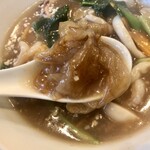 パァダオ - タレーは海鮮　麺と餡がすごい特徴的