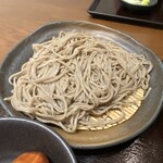 そば芳 - 炎の器で食べる、鴨汁つけそばの、二八そば。