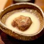 おみ乃 - 胡麻豆腐。