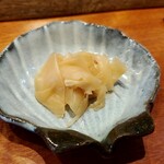 寿司 あさ海 - ガリ