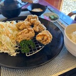 名松 ゴルフクラブ - 唐揚げ定食