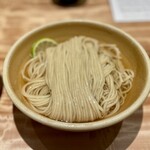 迂直 - 醤油つけ麺 1,200円