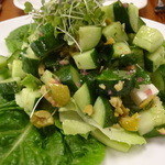 MW Restaurant - greek salad with an asian twist