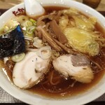 たかみ屋 - ワンタンメン1,100円(税込み)