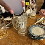 卓上レモンサワー＆ハイボール 焼鳥食べ放題 乾杯500酒場 新橋店 - 