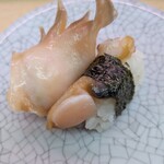 天下寿司 - ホッキ貝と紐(2025年12月16日)