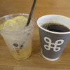 宮島珈琲 - （2025/11月）ブレンドコーヒーとソルティはちみつレモンソーダ