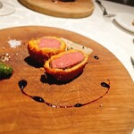 リストランティーノ ルベロ - ジビエ、鹿、バルサミコソース