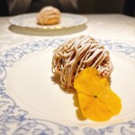 リストランティーノ ルベロ - デザートはモンブラン