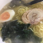 昌龍 - 久しぶりにいただくあっさり味の塩ラーメン