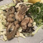 ちんちくりん 新橋本店 - やはり、牡蠣は食べるよ。美味いもん